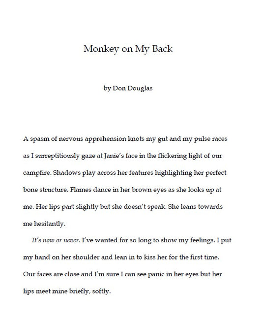 Monkey on My Back by Don Douglas (Free pdf Download)
